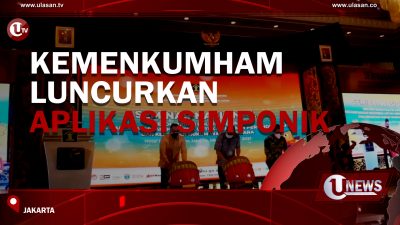 [Video] Kemenkumham Luncurkan Aplikasi Simponik