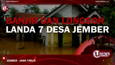 [Video] Banjir dan Longsor Landa 7 Desa Jember