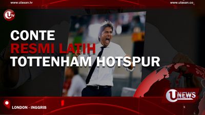 [Video] Conte Resmi Latih Tottenham Hotspur