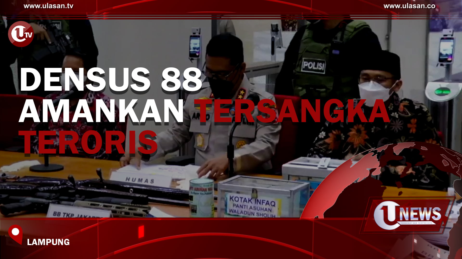 [Video] Densus 88 Amankan Tersangka Teroris