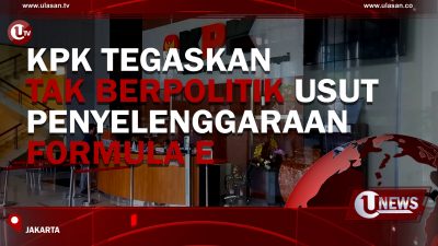 [Video] KPK Tegaskan Tak Berpolitik Usut Penyelenggaraan Formula E