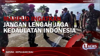 [Video] Mahfud Ingatkan Jangan Lengah Jaga Kedaulatan Indonesia