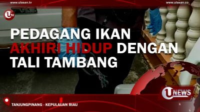 [Video] Pedagang Ikan Akhiri Hidup Dengan Tali Tambang