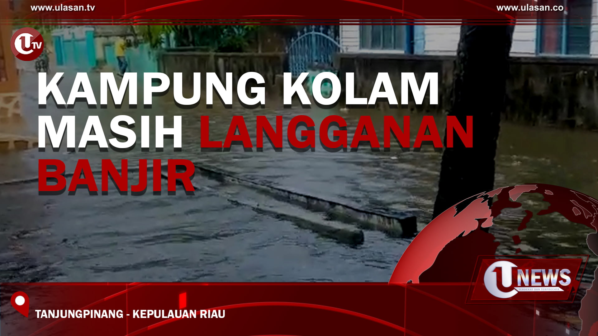 [Video] Kampung Kolam Masih Langganan Banjir