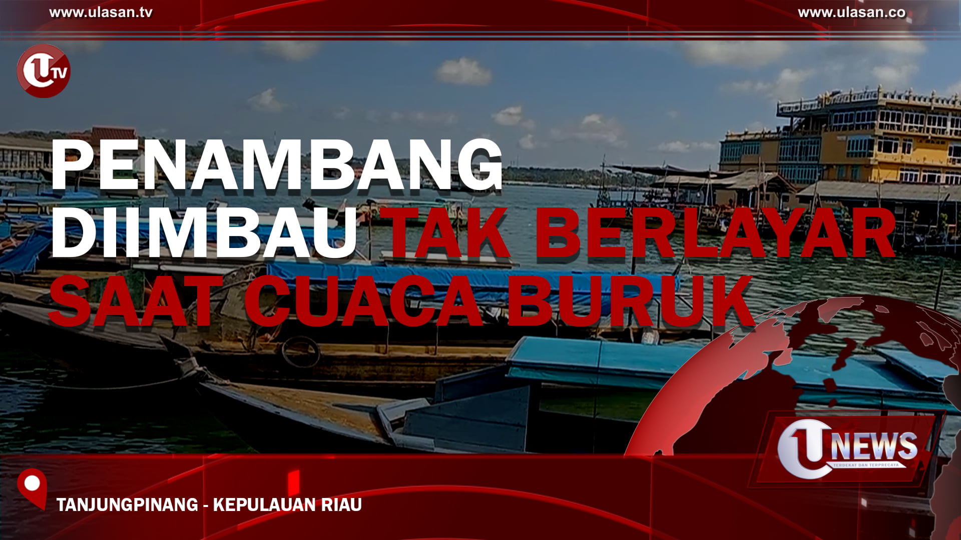 [Video] Penambang Diimbau Tak Berlayar Saat Cuaca Buruk