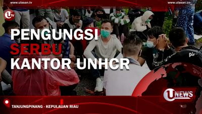 [Video] Pengungsi Serbu Kantor UNHCR