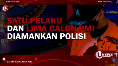[Video] Satu Pelaku dan Lima Calon PMI Diamankan Polisi