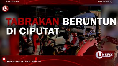 [Video] Tabrakan Beruntun Di Ciputat