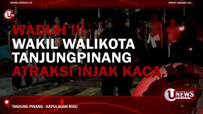 [Video] Wawako Tanjungpinang Atraksi Injak Beling