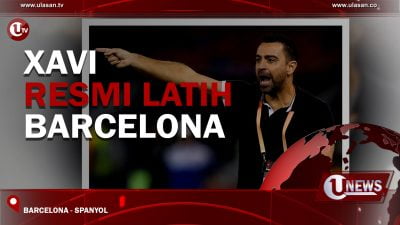 [Video] Xavi Resmi Latih Barcelona