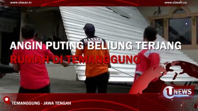[Video] Angin Puting Beliung Terjang Rumah di Temanggung