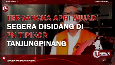 [Video] Tersangka Apri Sujadi Segera Disidang di PN Tipikor Tanjungpinang