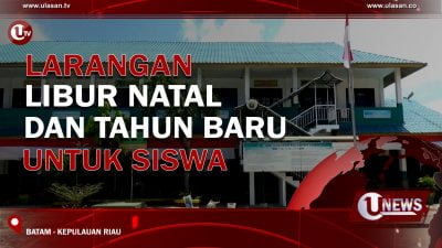 [Video] Larangan Libur Natal dan Tahun Baru Untuk Siswa