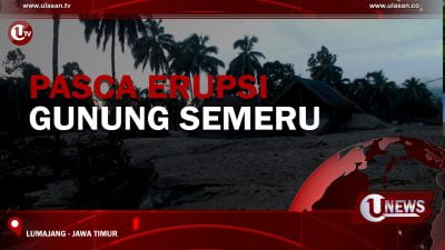 [Video] Ratusan Rumah dan Truk Tertimbun Abu Vulkanik
