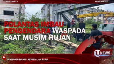 Video] Polantas Imbau Pengendara Waspada Saat Musim Hujan