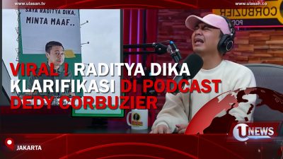 [Video] Viral ! Raditya Dika Klarifikasi di Podcast Dedy Corbuzier