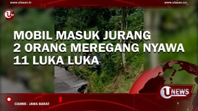 [Video] Mobil Terjun ke Jurang, 2 Orang Meninggal Dunia