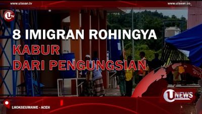 [Video] 8 Imigran Rohingya Kabur Dari Pengungsian