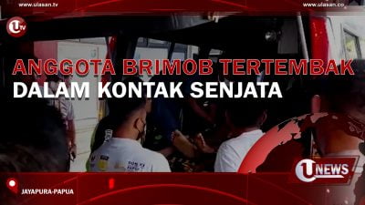 [Video] Anggota Brimob Tertembak Dalam Kontak Senjata