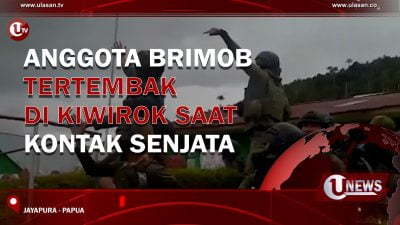 [Video] Anggota Brimob Tertembak Saat Kontak Senjata