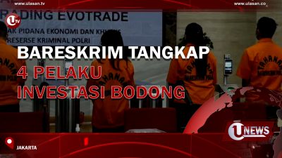[Video] Bareskrim Tangkap 4 Pelaku Investasi Bodong