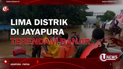 [Video] Lima Distrik di Jayapura Terendam Banjir