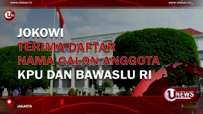 [Video] Jokowi Terima Daftar Nama Calon Anggota KPU dan Bawaslu RI