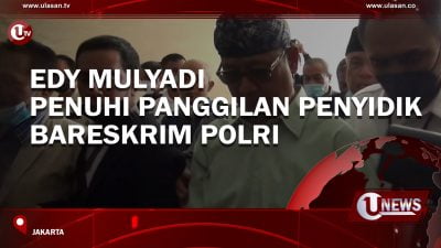 [Video] Edy Mulyadi Penuhi Panggilan Penyidik Bareskrim Polri