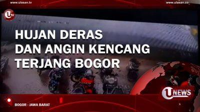 [Video] Hujan Deras dan Angin Kencang Terjang Bogor