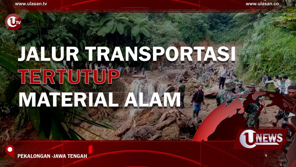 JALUR TRANSPORTASI TERTUTUP MATERIAL ALAM