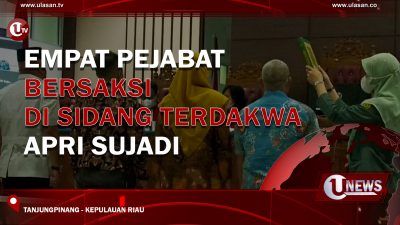 [Video] Empat Pejabat Bersaksi di Sidang Terdakwa Apri Sujadi