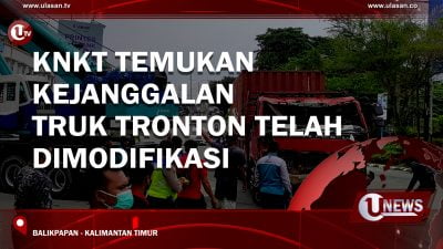 [Video] KNKT Temukan Kejanggalan Truk Tronton Telah Dimodifikasi