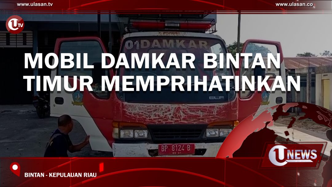 Mobil Damkar Bintan Timur Memprihatinkan