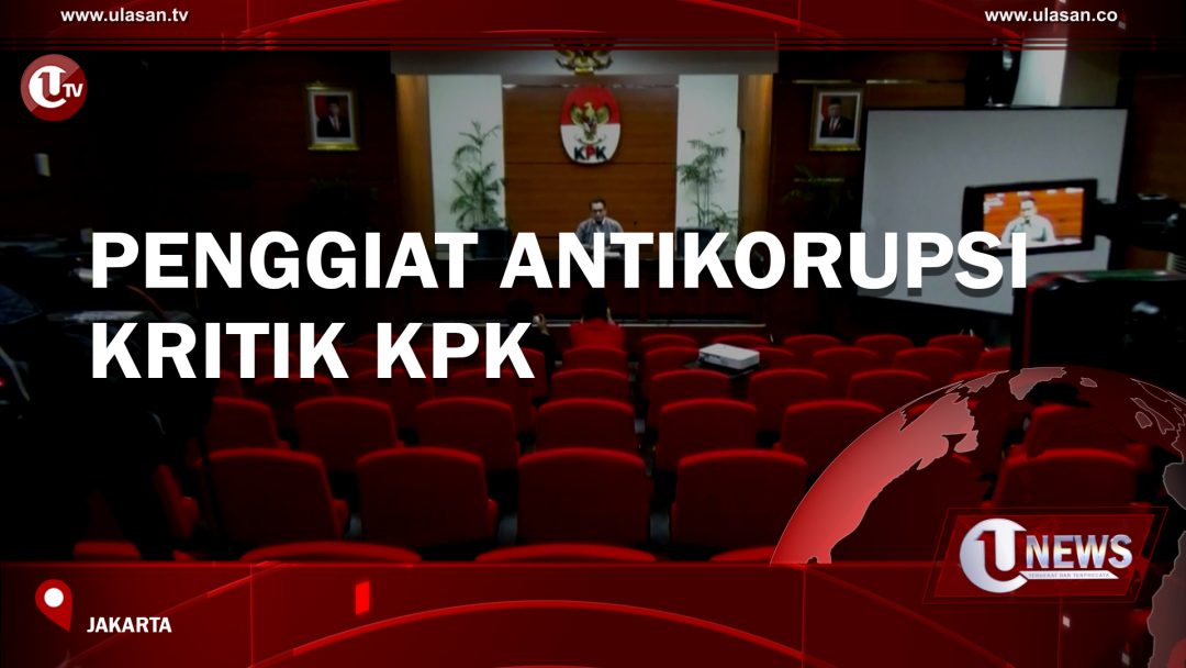 Penggiat Antikorupsi Kritik KPK