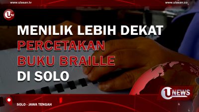[Video] Menilik Lebih Dekat Percetakan Buku Braille di Solo