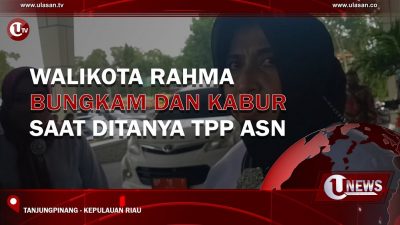 [Video] Walikota Rahma Bungkam dan Kabur Saat Ditanya TPP ASN
