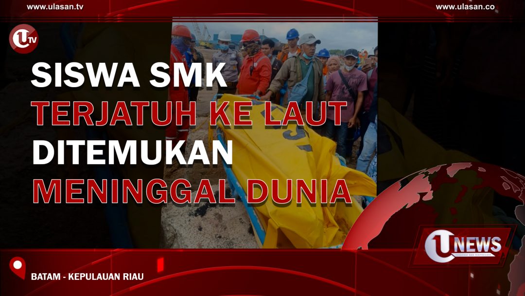 Siswa SMK Terjatuh ke Laut Ditemukan Meninggal Dunia