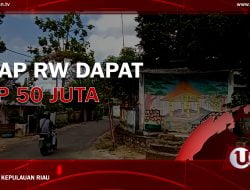 [Video] Tiap RW Dapat 50 Juta