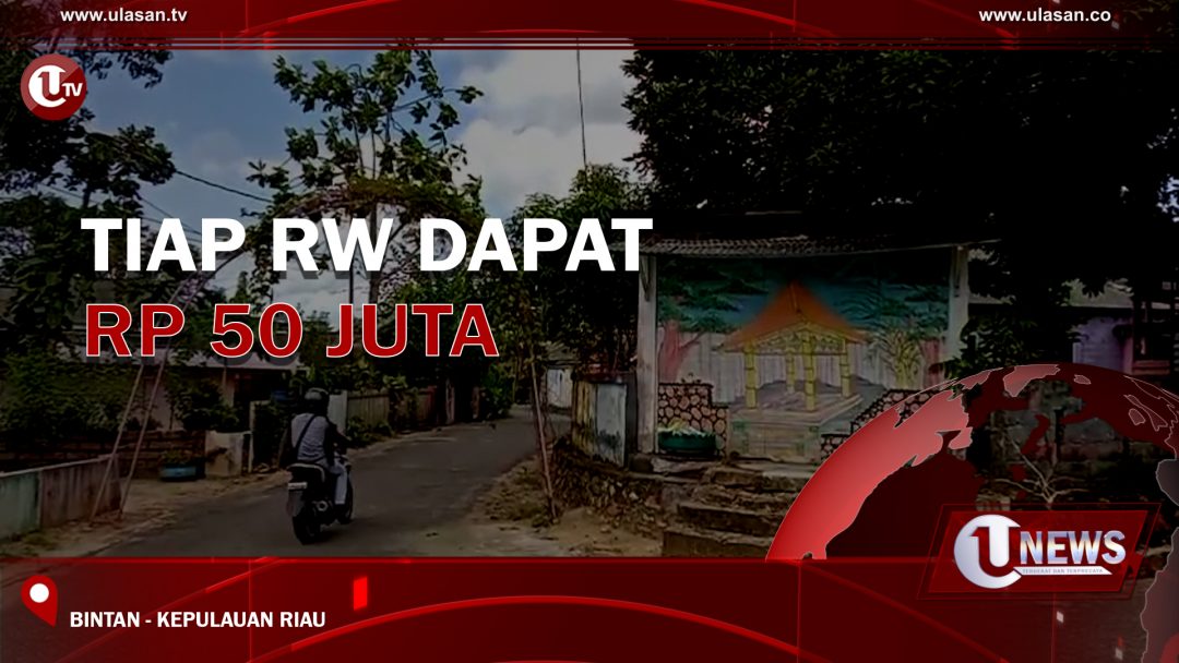 Tiap RW Dapat 50 Juta