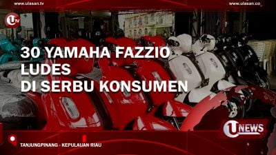 [Video] 30 Yamaha Fazzio Ludes di Serbu Konsumen