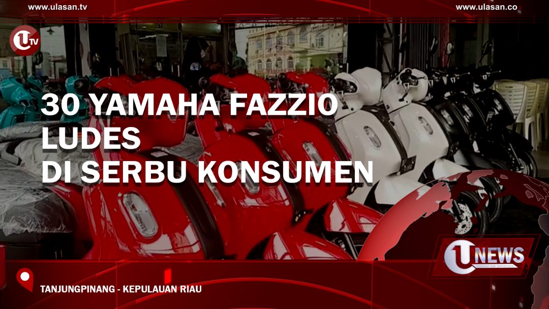 30 Yamaha Fazzio Ludes di Serbu Konsumen