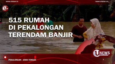 [Video] 515 Rumah di Pekalongan Terendam Banjir