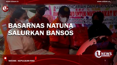 [Video] Basarnas Natuna Salurkan Bansos