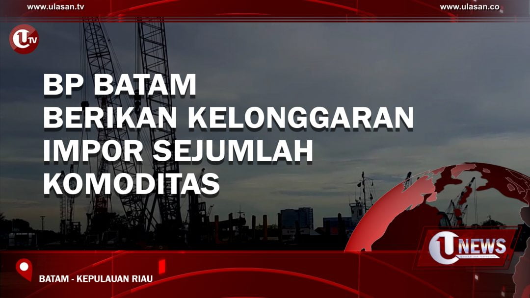 BP Batam Berikan Kelonggaran Impor Sejumlah Komoditas