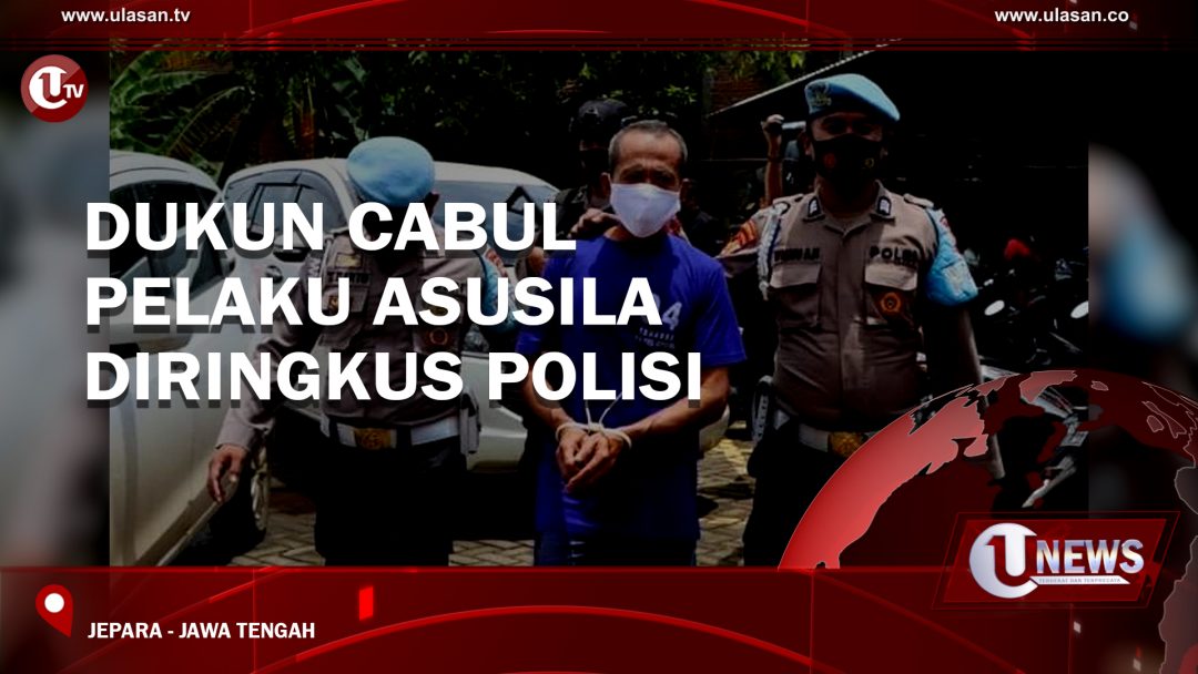 Dukun Cabul Pelaku Asusila Diringkus Polisi