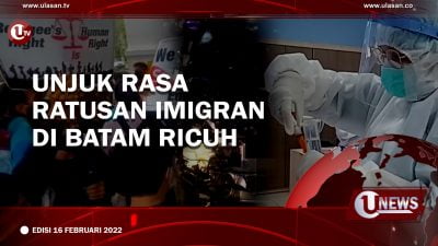[UNEWS] Unjuk Rasa Ratusan Imigran Diwarnai Kericuhan | EDISI 16 FEBRUARI 2022