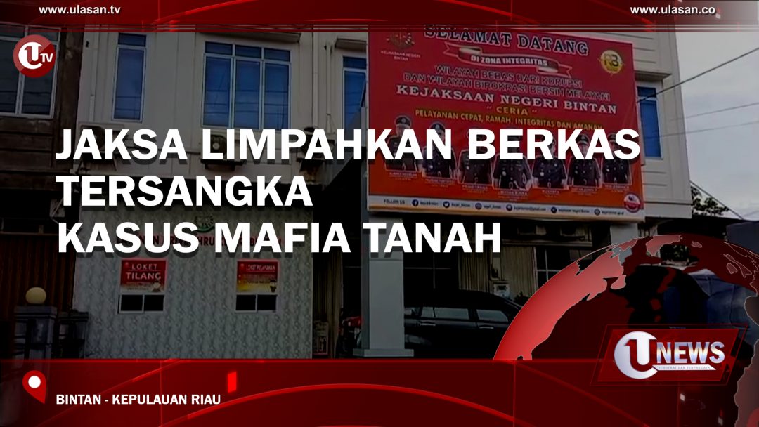 Jaksa Limpahkan Berkas Tersangka Kasus Mafia Tanah