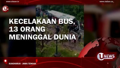 [Video] Kecelakaan Bus, 13 Orang Meninggal Dunia