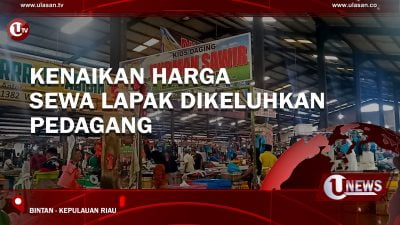 [Video] Kenaikan Harga Sewa Lapak Dikeluhkan Pedagang