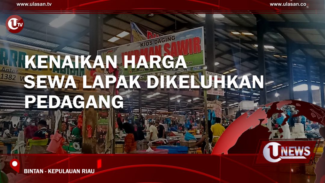 Kenaikan Harga Sewa Lapak Dikeluhkan Pedagang